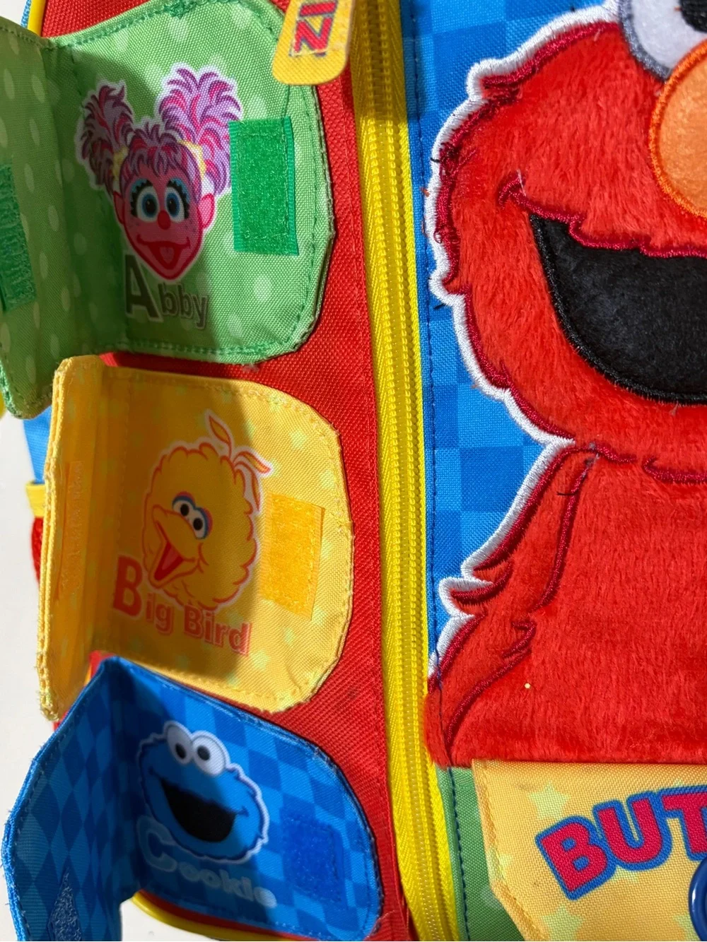 Sesame Street Elmo ABC Backpack - G-Tube Adaptive Backpack